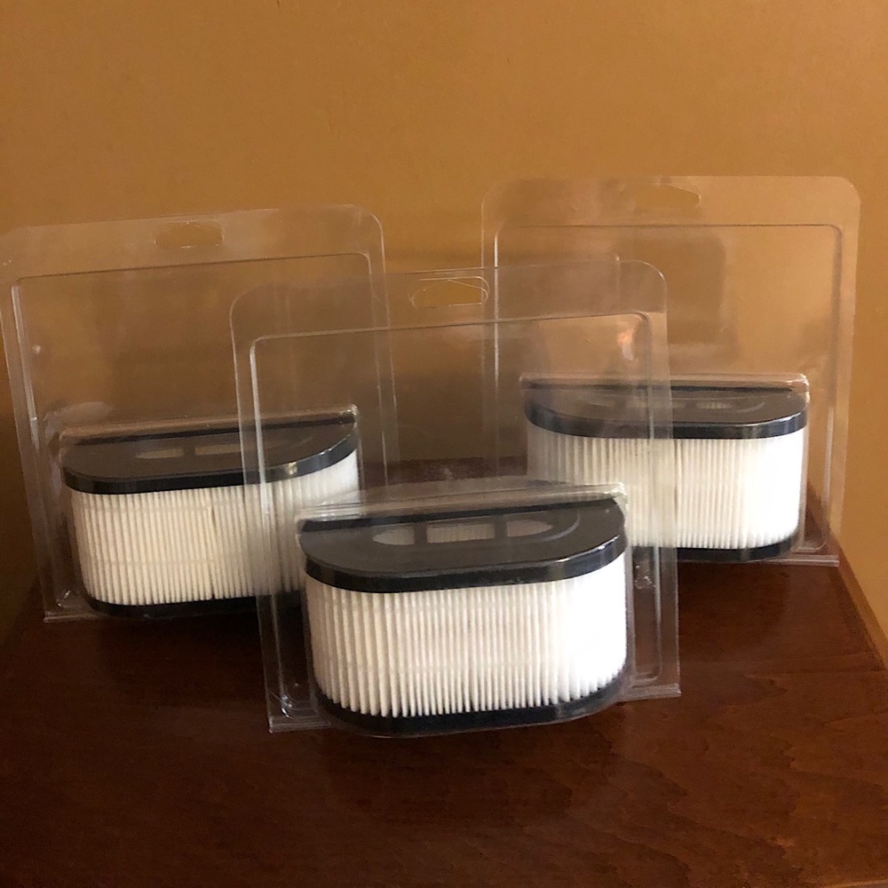 Three brand new vacuum filters